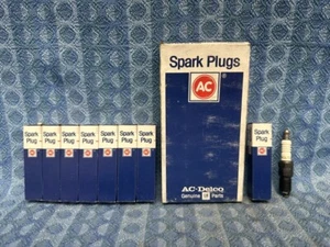 NEW Package of 8 AC Spark Plugs #R43LTS6, or #5614099 - Picture 1 of 4