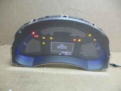 Cuadro de instrumentos velocímetro Nissan Leaf 14 2014 fabricante original 76 k millas 248104NE1A Foto 1 de 4