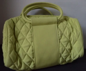 VERA BRADLEY  LIME GREEN HANDBAG  IN GREAT SHAPE! - Picture 1 of 4