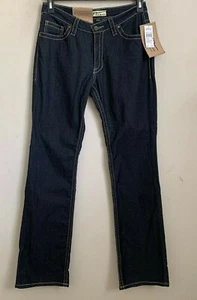 PZI Jeans Ella Boot Cut Dark Blue Zip Button Pockets Stretch Size 10/34 NEW - Picture 1 of 10