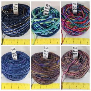 Mystery Yarn No Labels Variegated Worsted - Picture 1 of 109