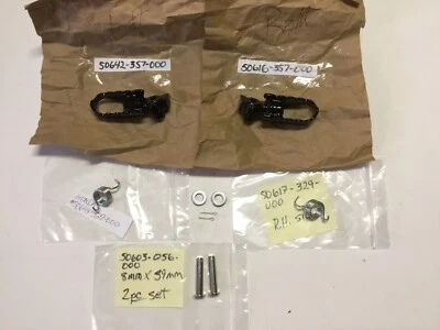 1973 1974 1975 1976 Honda CR125M CR250M Elsinore OEM LH/RH estriberas/alfileres/resortes Foto 1 de 4