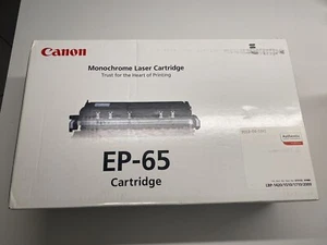 CANON EP-65 TONER CARTRIDGE NERO 6751A003 ORIGINALE AUTENTICO LBP-2000 NUOVO !! - Foto 1 di 7