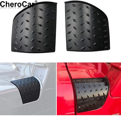 Black ABS Cowl Body Armor Cowling Cover for 1997-06 Jeep Wrangler TJ Accessories — 第 1/4 张图片