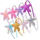 8 Pcs Starfish Headband Plastic Girl Child Glitter Birthday for Girls