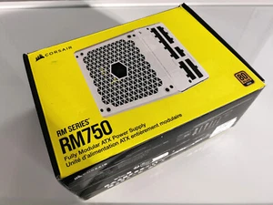 Corsair RM750 750W 80+ Gold Certified Fully Modular ATX Power Supply PSU - Picture 1 of 10