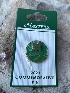 * Golf Masters 2021 Authentic Dated Commutative Pin NWT. Purchased At Augusta - Picture 1 of 3