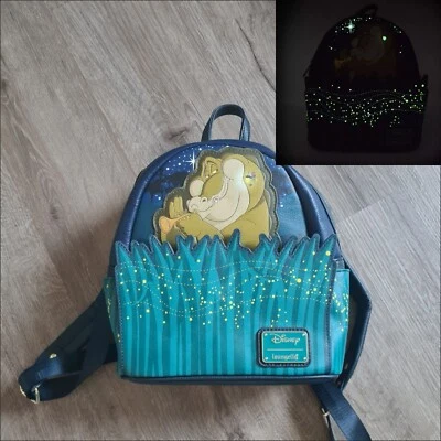 Loungefly Rucksack Louis & Ray Küss  Den Frosch Glow In The Dark - Bild 1 von 4