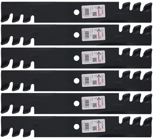 (6) Rotary® Blades for Exmark® 1-303146 1-303527 1-633484 36" 52" Deck - Picture 1 of 7
