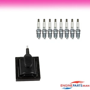 TK Fits 1985-1995 Ford F-250 V8 5.0L Tune up Kit Ignition Coil Plug - Picture 1 of 1
