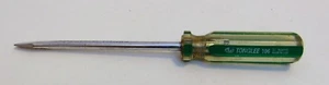 Tonglee 106 Chrome Vanadium Screwdriver Plastic Handle Made in U.S.A - Picture 1 of 8