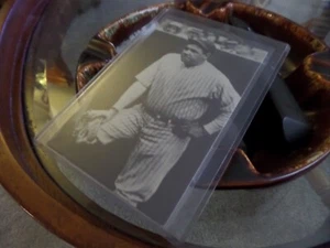 ORIGINAL BABE RUTH 1950'S YANKEE STADIUM POSTCARD. - Picture 1 of 1