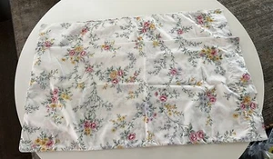 DE COLECCIÓN JC PENNY PENNEY 2 FUNDAS DE ALMOHADA KING FLORALES BLANCO ROSA VERDE COTTAGECORE ROSA - Imagen 1 de 7
