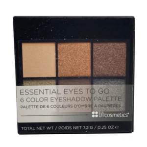 BH Cosmetics 6 Color Eyeshadow Palette - Essential Eyes To Go - Picture 1 of 3
