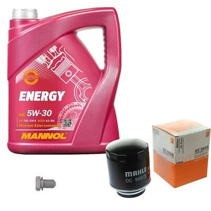 MAHLE Ölfilter 5 L MANNOL Energy 5W-30 für VW Golf VI Variant 1.2 TSI Tiguan