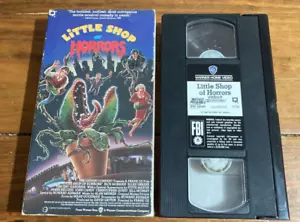 Little Shop of Horrors Original 1987 VHS Band Warner Brothers Horrorkomödie - Bild 1 von 8