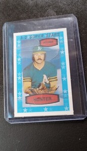 1975 Kellogg's 3-D Super Stars - James" Catfish" Hunter