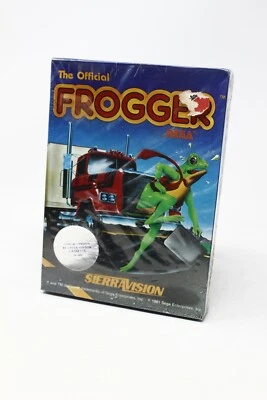 The Official Frogger - Commodore 64 1981 Sega Sierra Vision Arcade Game - New - Image 1 of 4