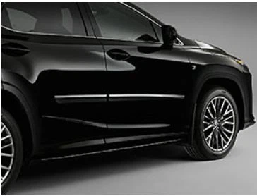 JUEGO DE MOLDURAS LATERALES DE CARROCERÍA DE FÁBRICA LEXUS 2016-2018 RX350/RX450H (CACHEMIRA, 4U7) Foto 1 de 1