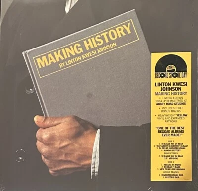 Linton Kwesi Johnson - Making History - 12” Yellow Vinyl (RSD 2021) - New Foto 1 de 2