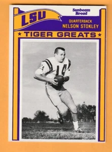 Nelson Stokley LSU Tigers 1983 Sunbeam #14 Crowley Louisiana - Picture 1 of 2