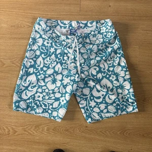 Adidas Originals Herren Größe Large Schwimmen Sommer Shorts Taschen Blumen Freizeit - Bild 1 von 3