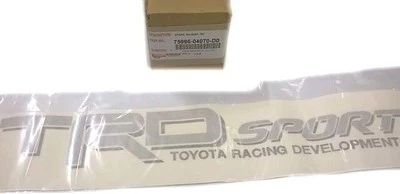 Nueva calcomanía de cama genuina OEM Toyota Tacoma "TRD Sport" 75996-04070-D0 Foto 1 de 3