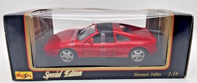 Maisto Special Edition 1:18 Ferrari 348TS (1990) Red Diecast - Image 1 of 4