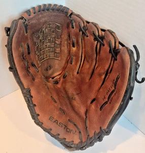 Gant de baseball Easton 14 pouces NIF-14 lancer main droite cuir cuir - Photo 1/6