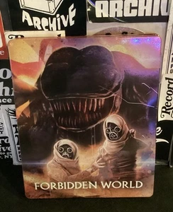 Forbidden World (1982) Blu-Ray Disc (STEELBOOK EDITION) (READ DESCRIPTION) - Imagen 1 de 5