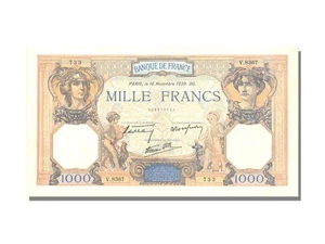 Billet, France, 500 Francs, 1 000 F 1927-1940 ''Cérès et Mercure'', 1939 - Picture 1 of 2