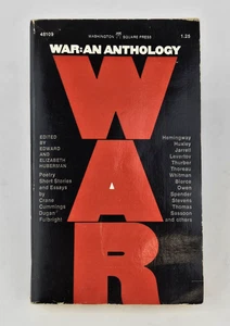 KRIEG: Eine Anthologie herausgegeben von Huberman Poetry, Essays, Shorts Erstausgabe 1969 - Bild 1 von 13