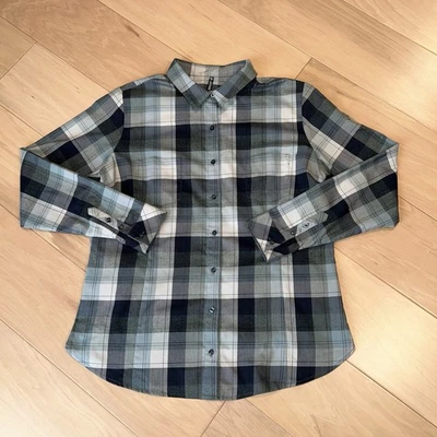 Kuhl Tess Flannel Button Up Shirt Long Sleeve *Embroidered Women's XL - Image 1 of 4