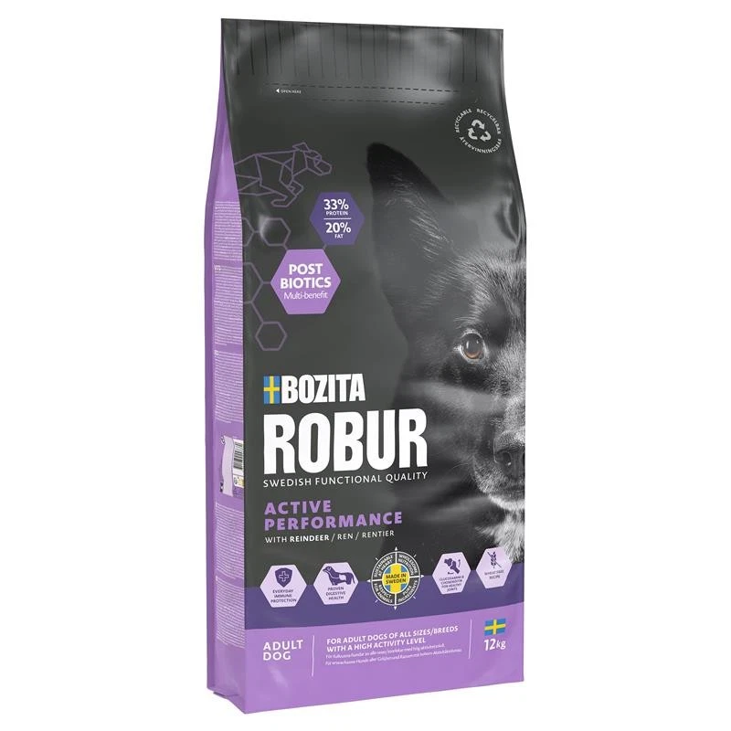 Bozita Robur Adult Active Performance Rentier | 12kg Hundefutter - Bild 1 von 1