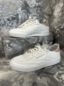 Reebok Club Revenge Low Top Trainers White Size UK 4.5 /REF331 - Picture 1 of 6
