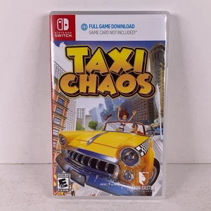 Estuche Caja Abierta Videojuego Taxi Chaos Nintendo Switch. (CÓDIGO SIN USAR) - Imagen 1 de 3
