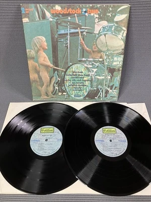 Woodstock Two - Orig 1971 Double Vinyl 2LP Record Album Tri-Fold NM - Image 1 of 4