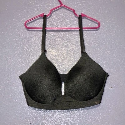 Sutiã 34B cinza pele danskin super confortável levemente acolchoado - Imagem 1 de 4