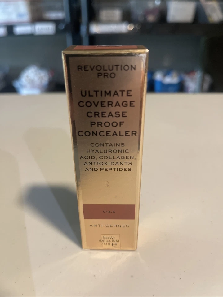 Revolution Beauty Pro Ultimate Coverage Crease Proof Concealer YOU CHOOSE Color - Image 1 of 1