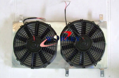 Capa e ventiladores de alumínio para Mazda Miata MX5 1999-2005 2000 2001 2002 2003 2004 05 - Imagem 1 de 4