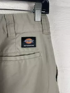 Dickies Flex Slim Fit Low Rise Skateboarding Khaki Pants Men’s Size 30 X 29 - Picture 1 of 6
