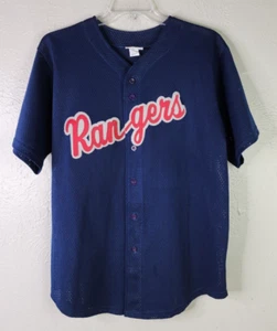 Vintage Texas Rangers Stitched Jersey Teamwork Apparel Uniform (L/XL?) #4 See - Picture 1 of 18
