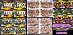 👉 COPA DE FUTBOL TUVALU 1986 BLOQUES PERFORADOS MNH 🅵🆁🅴🅴 🆂🅷🅸🅿🅿🅸🅽🅶 - Imagen 1 de 1