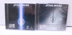 Star Wars Jedi Knight II: Jedi Outcast & Jedi Academy (PC CD-ROM) - New, Sealed - Picture 1 of 7
