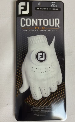 Footjoy Contour FLX Men's Right Regular Med.LG  Fits Left Handed Golfer NEW - Image 1 of 4