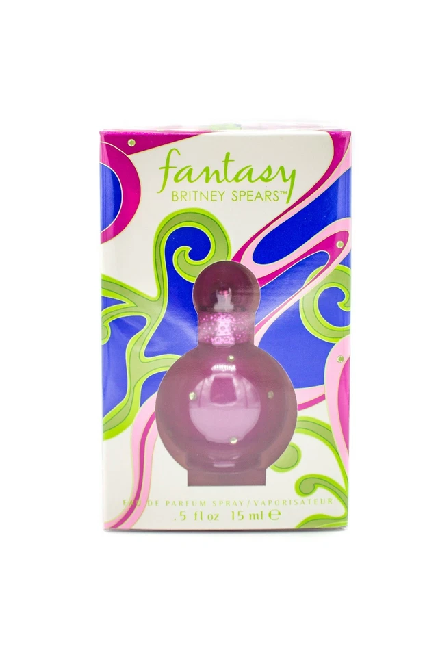 FANTASY BY BRITNEY SPEARS FOR WOMEN 0.5 FL OZ / 15 ML EDP SPRAY - NEW IN BOX  - Image 1 of 1