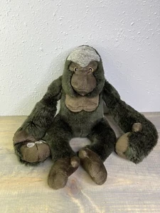 Silverback Gorilla Plush 12 Inch Big Hands Tiger Tale Toys Viahart Stuffed - Picture 1 of 2