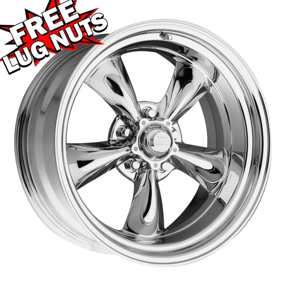 15 inch 15x10 American Racing VN615 CHROME wheels rims 5x4.75 5x120.65 -44 - Image 1 of 1