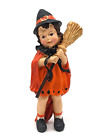 Halloween Witch Retro Resin Figurine from Hobby Lobby AS IS