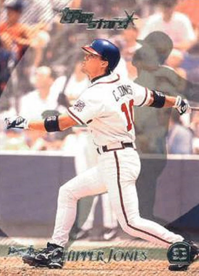 2000 Topps Stars #47 Chipper Jones Atlanta Braves HOF - Image 1 of 1